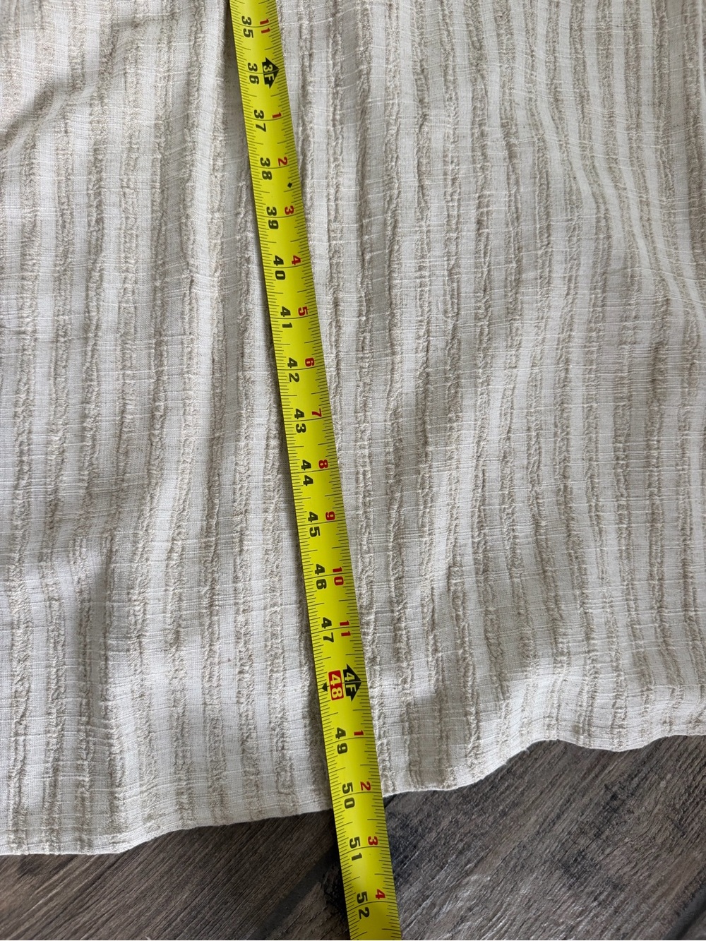 Nomad the Label Linen Blend Midi Dress Stripe - Picture 11 of 12